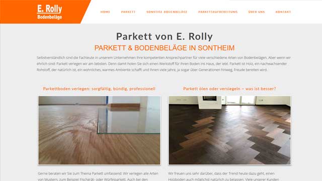 Moderne und bezahlbare Webseite für Sontheim Bayern
